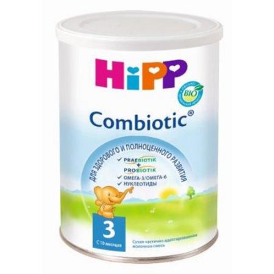 Купить хипп-3 комбиотик, мол. смесь 350г в Ваде