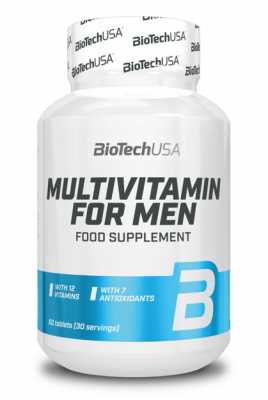 Купить biotechusa (биотекюса) мультивитамины для мужчин, таблетки 60шт бад в Ваде