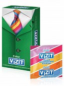 Купить vizit (визит) презервативы color цветные ароматизированные 12шт в Ваде