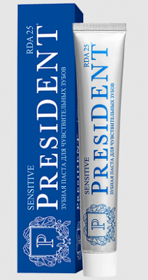 Купить президент (president) зубная паста сенситив, 50мл в Ваде