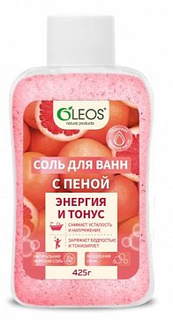 Oleos (Олеос) соль для ванн с пеной Энергия и тонус 425 гр