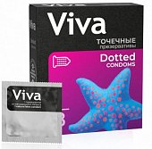 Купить viva (вива) презервативы точечные 3шт в Ваде