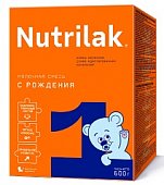 Купить нутрилак 1 (nutrilak 1) молочная смесь с 0 до 6 месяцев, 600г в Ваде