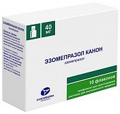 Купить эзомепразол канон лиофилизат для приготовления раствора для внутривенного введения, 40 мг, флаконы 10шт в Ваде