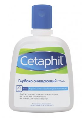 Купить cetaphil (сетафил) гель глубоко очищающий, 235мл в Ваде