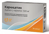 Купить карницетин ацетил-l-карнитин 500мг, капсулы 30 шт бад в Ваде