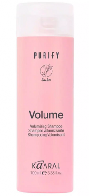 Купить каарал (kaaral) purify volume шампунь-объем для тонких волос, 100мл в Ваде