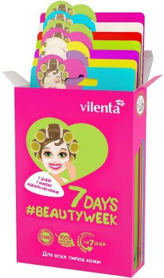 Купить vilenta (вилента) набор подарочный: маска для лица 7 days в Ваде