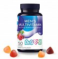 Купить livs (ливс) комплекс мультивитаминов для мужчин, пастилки жевательные вкус фрукты и ягоды, 50 шт бад в Ваде
