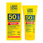 Купить librederm bronzeada sport (либридерм) гель солнцезащитный для лица и тела, 50мл spf50 в Ваде