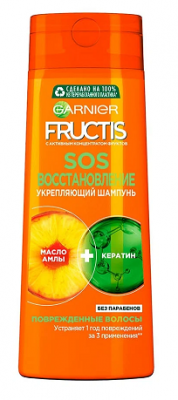 Купить garnier fructis sos (гарньер фруктис) шампунь восстановление 400мл в Ваде