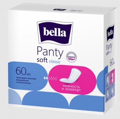 Купить bella (белла) прокладки panty soft classic 60 шт в Ваде