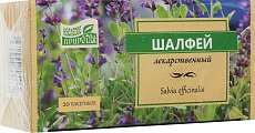 Купить наследие природы шалфей лекарственный, фильтр-пакеты 1,5г, 20 шт бад в Ваде