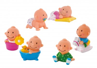 Купить курносики игрушка для ванны пупсики (25162) в Ваде