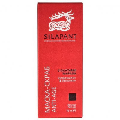 Купить silapant anti-age (силапант) скраб-маска для лица антивозрастная, 75мл в Ваде