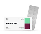 Купить вилдагвус, таблетки 50 мг, 30 шт в Ваде