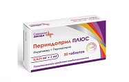 Купить периндоприл плюс, таблетки 0,625мг+2мг, 30 шт в Ваде