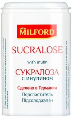 Купить милфорд (milford) заменитель сахара сукралоза с инулином, таблетки, 370 шт в Ваде