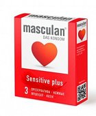Купить masculan (маскулан) презервативы нежные sensitive plus 3 шт в Ваде
