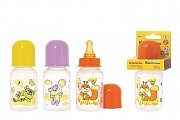 Курносики бутылочка полипропиленовая с латексной соской с 0 мес Любимые животные 125мл (11146)