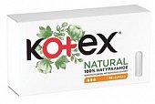 Купить котекс (kotex) тампоны natural нормал, 16 шт в Ваде