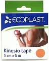 Купить ecoplast лента фиксирующая кензио тейп 5см х 5м оранжевый в Ваде