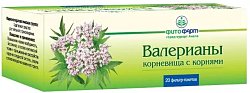 Купить валерианы корневища и корни, фильтр-пакеты 1,5г, 20 шт в Ваде