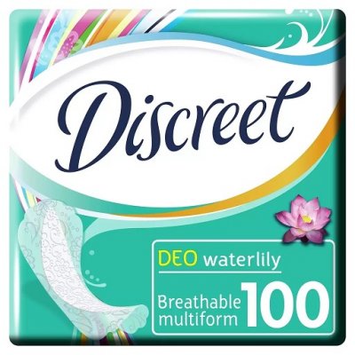 Купить discreet (дискрит) прокладки део водная лилия 100шт в Ваде