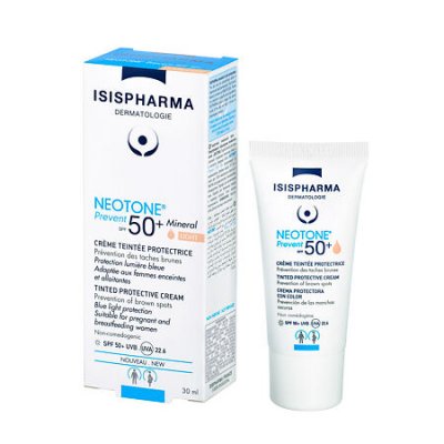 Купить isispharma (исис фарма) neotone prevent крем тонирующий защитный от пигментных пятен 30мл spf50+ в Ваде