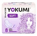 Купить yokumi (йокуми) прокладки женские гигиенические soft ultra maxi 8 шт. в Ваде