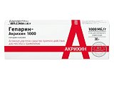 Купить гепарин-акрихин, гель для наружного применения 1000ме/г, 30г в Ваде