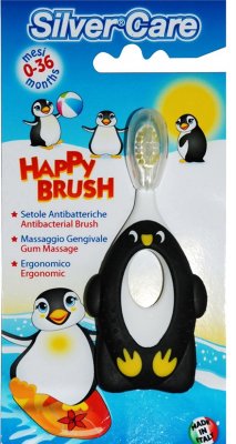 Купить silver care happy brush (сильвер кеа) зубная щетки 6-36 месяцев в Ваде