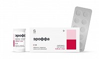 Купить эроффа, таблетки покрытые пленочной оболочкой 1,25 мг+5 мг, 30 шт в Ваде