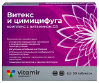 Купить витамир витекс и цимицифуга комплекс с витамином д3, таблетки, покрытые оболочкой массой 165мг 30шт бад в Ваде