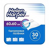 Купить helen harper (хелен харпер) пеленка впитывающая базик 60х60см, 30 шт в Ваде