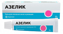 Купить азелик, гель для наружного применения 15%, туба 15г в Ваде