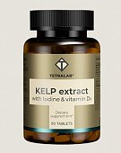 Купить tetralab (тетралаб) ламинарии экстракт с витамином d3, таблетки массой 550мг, 90шт бад в Ваде