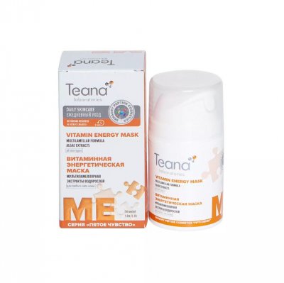Купить тиана (teana) маска-диспенсер энергетическая витаминная, 50мл в Ваде