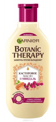 Купить garnier botanic therapy (гарньер) шампунь для волос касторовое масло и миндаль 400мл в Ваде
