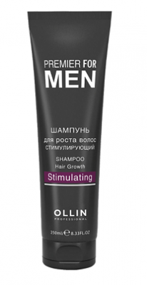 Купить ollin prof premier for men (оллин) шампунь стимулирующий рост волос, 250мл в Ваде