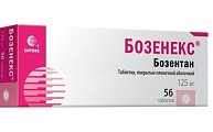 Купить бозенекс, таблетки, покрытые пленочной оболочкой 125мг, 56 шт в Ваде