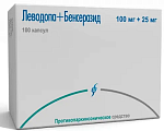 Купить леводопа+бенсеразид, капсулы 100мг+25мг, 100 шт  в Ваде