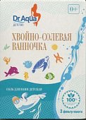Купить доктор аква (dr.aqua) соль для ванн детская хвойно-солевая ванночка, 450г в Ваде