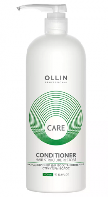 Купить ollin prof care (оллин) кондиционер для восстановления структуры волос, 1000мл в Ваде