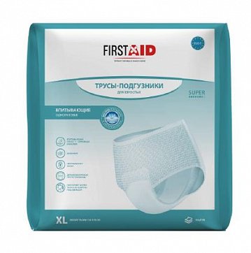 Ферстэйд трусы-подгузники для взрослых Супер, размер XL, 10 шт