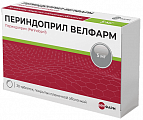 Купить периндоприл велфарм, таблетки покрытые пленочной оболочкой 5мг 30шт в Ваде