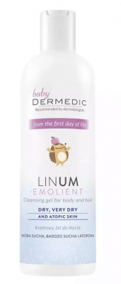 Купить dermedic linum emollient baby (дермедик) крем-гель очищающий для детей с рождения 200 мл в Ваде