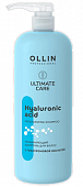 Купить ollin (оллин) ultimate care шампунь для волос увлажняющий с гиалуроновой кислотой, 1000мл в Ваде