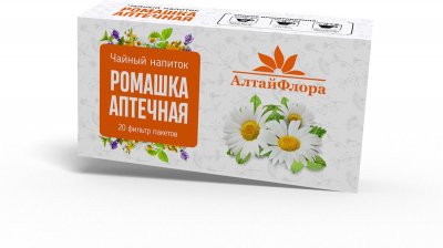 Купить ромашки аптечной цветки алтайфлора, фильтр-пакеты 1,5г, 20 шт бад в Ваде