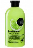 Купить organic shop (органик) гель для душа освежающий lime фл. 500 мл в Ваде